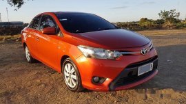 Orange Toyota Vios 2015 for sale in Manila