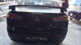 Black Mitsubishi Lancer 2015 for sale in Automatic