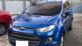 Blue Ford Ecosport 2017 for sale in Manila
