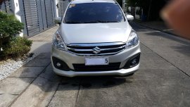 Silver Suzuki Ertiga 2018 for sale in Automatic