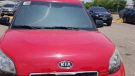 Red Kia Soul 2009 for sale in Consolacion