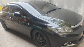 Black Honda Civic 2012 for sale in Quezon City