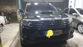 Black Toyota Fortuner 2014 for sale in Automatic