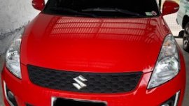 2018 Suzuki Swift A/T Red Hatchback