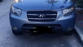 Grey Hyundai Santa Fe 2008 for sale in Automatic