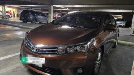 Brown Toyota Corolla altis 2015 for sale in Manual