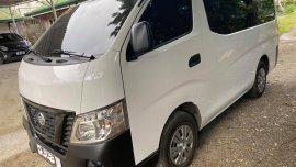 White Nissan Nv350 urvan 2018 for sale in Cebu City