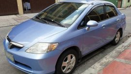 Blue Honda City 2003 for sale in Quezon