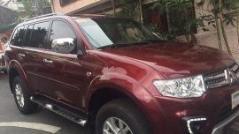 Red Mitsubishi Montero sport 2015 for sale in Manila