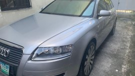 Silver Audi A6 2009 for sale in Quezon