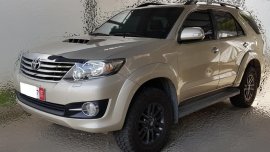 Beige Toyota Fortuner 2016 for sale in Manila