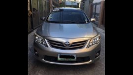 Selling Grey Toyota Corolla altis 2012 Sedan at 78000 in Manila