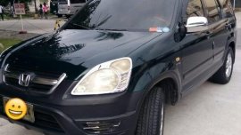 Selling Black Honda Cr-V 2002 in Quezon City