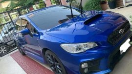 Blue Subaru Wrx 2018 for sale in Manual