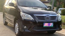 Selling Black Toyota Innova 2014 in Quezon City