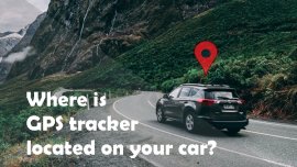 Where is the GPS tracker located on your car?