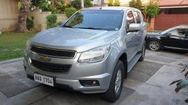 Selling Silver Chevrolet Trailblazer 2014 in Quezon City