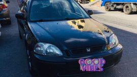 Selling Black Honda Civic 1997 in San Fernando