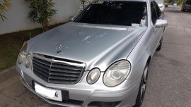 Silver Mercedes-Benz E-Class 2008 for sale in Manila