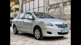 Silver Toyota Vios 2010 Sedan at Automatic for sale in Manila