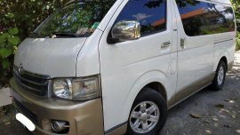 Selling White Toyota Hiace 2008 in Los Baños