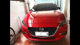 Sell Red 2017 Mazda 3 Hatchback at 13000 in Manila