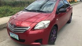 Selling Red Toyota Vios 2012 at 120000 km