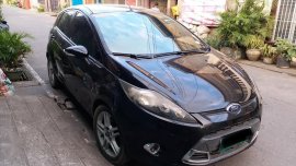 Black Ford Fiesta 2014 for sale in Automatic