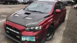 Red Mitsubishi Lancer 2010 for sale in Manila