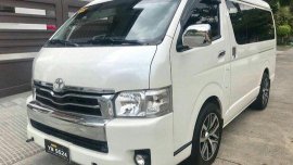 Selling White Toyota Hiace 2016 in Parañaque