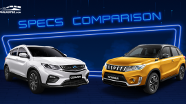 2020 Geely Coolray vs Suzuki Vitara Comparison: Spec Sheet Battle