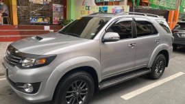 Grey Toyota Fortuner 2015 for sale in Greenhills