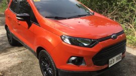 Orange Ford Ecosport 2017 for sale in Manila