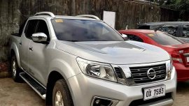 Silver Nissan Navarra 2017 EL A/T. Still negotiable