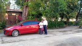 Sell Red 2018 Toyota Vios in Balamban