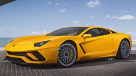 Does a front-engine Lamborghini Aventador tickle your fancy?