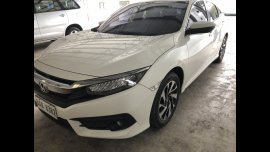 White Honda Civic 2017 Sedan for sale in Lipa