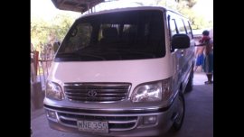 Selling White Toyota Hiace 2000 Van in Sison