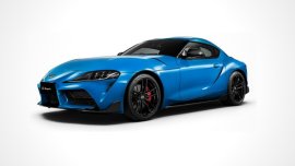 More powerful 2021 Toyota Supra in Horizon Blue debuts in Japan