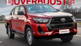 New 2021 Toyota Hilux renderings preview facelifted truck in the metal