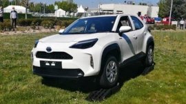 Here's what the new Toyota Yaris Cross looks like in the metal