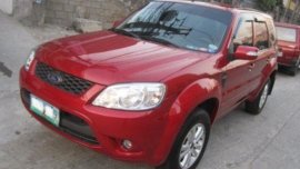 Selling Red Ford Escape 2010 SUV / MPV in Quezon City