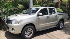 Toyota Hilux 2014 E 4x2 DSL for sale in Quezon City Area