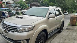 Beige Toyota Fortuner 2014 SUV / MPV for sale in Manila