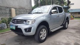 Silver Mitsubishi Strada 2012 Truck for sale in Manila