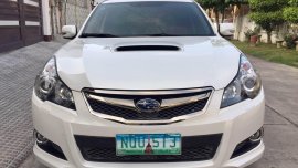 White Subaru Legacy 2010 Sedan for sale in Manila