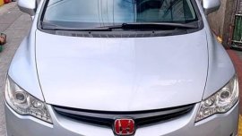 Silver Honda Civic 2007 for sale in Manila