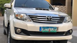 Sell White 2013 Toyota Fortuner SUV / MPV in Manila