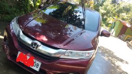 1st Owned 2014 Honda City Maroon top of the line 