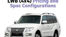 A/T GLS 2014 Mitsubishi Pajero 4x4 at 80,300km